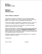 Zahtevek za vračilo opravljenih plačil po odstopu od pogodbe, sklenjene na daljavo, ali od pogodbe, sklenjene zunaj poslovnih prostorov - S tem obrazcem lahko zahtevate, naj podjetje vrne vsa plačila, ki so bila opravljena na podlagi pogodbe, sklenjene na daljavo, ali pogodbe, sklenjene zunaj poslovnih prostorov, od katere je potrošnik odstopil (če podjetje tega ne stori že samo od sebe).
Zakon o varstvu potrošnikov v 43.d členu določa, da če je potrošnik odstopil od, pogodbe, sklenjenene na daljavo , oziroma od pogodbe, sklenjene zunaj poslovnih prostorov (v skladu z določbami 43. člena), mu mora podjetje vrniti vsa opravljena plačila.
Vračilo plačil mora podjetje opraviti takoj, ko je to mogoče, najkasneje pa v petnajstih dneh po prejemu sporočila o odstopu od pogodbe. Če podjetje zamudi z vračilom plačil, mora potrošniku poleg zakonitih zamudnih obresti plačati še eno desetino